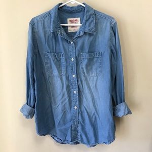 Mossimo Denim Button Down